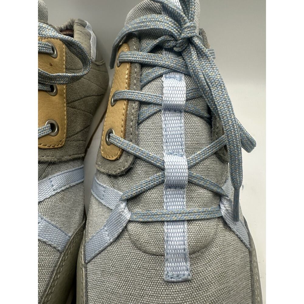 Forsake Shoreline Women’s 10.5 Gray Blue Suede Leather Outdoor Sneakers Shoes - Picture 2 of 10